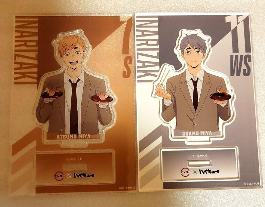 Amazon.co.jp: ハイキュー!!宮侑 宮治 スシローアクリルスタンド